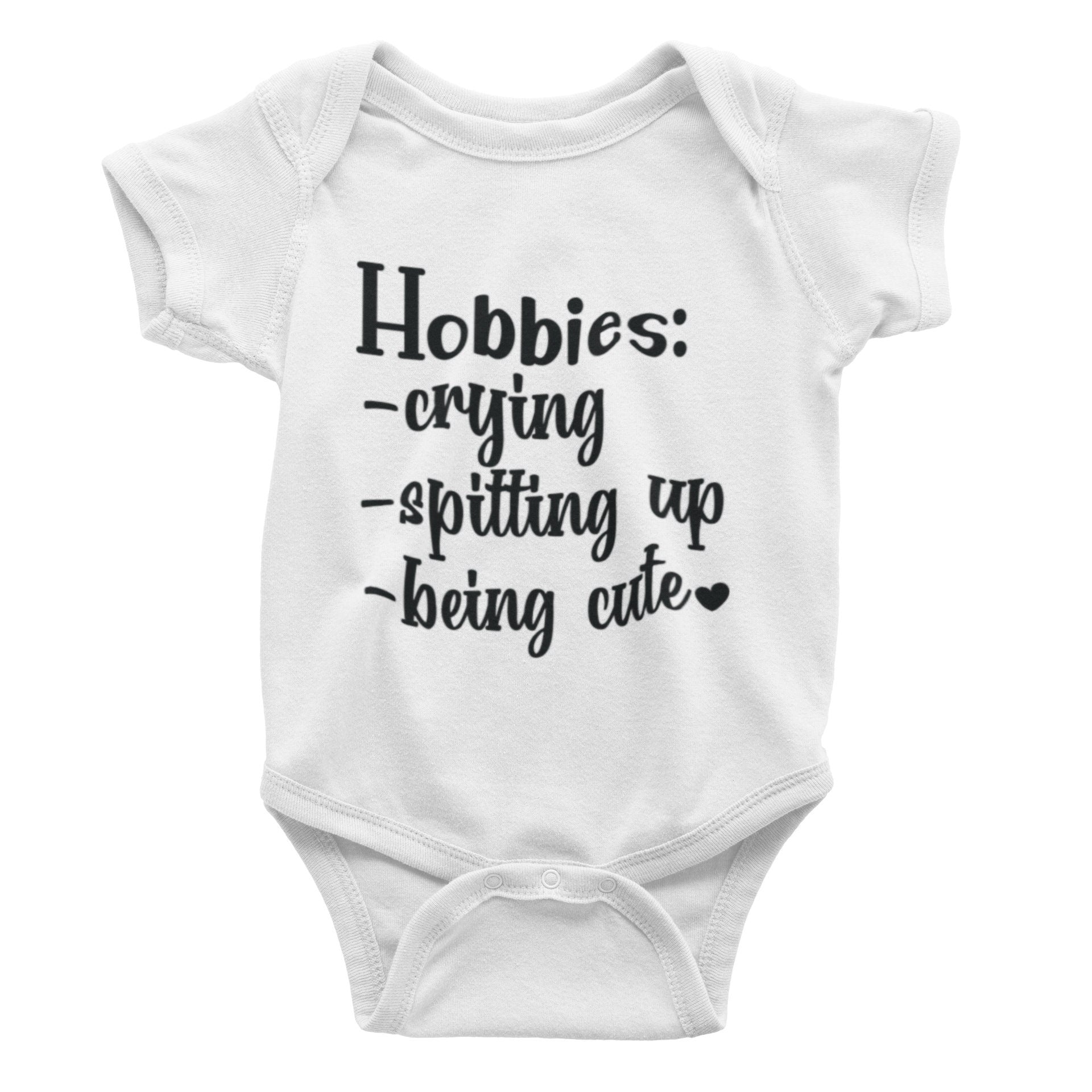 Hobbies... Baby Bodysuit/ Onesie