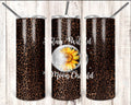 Stay Wild Moon Child Personalized 20 oz skinny Tumbler