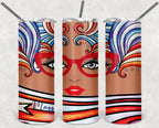 American woman Personalized 20 oz skinny Tumbler