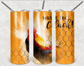 What the Cluck Rooster Personalized 20 oz skinny Tumbler