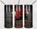 Are you clucking serious Rooster Personalized 20 oz skinny Tumbler