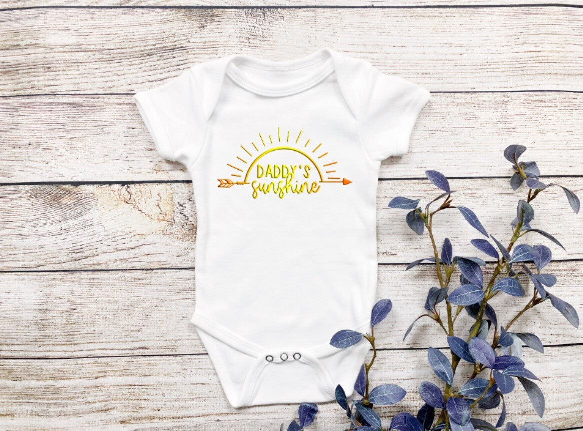 Mommy/Daddy's sunshine baby Bodysuit/ Onesie
