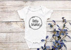 Hello world Baby Bodysuit/ Onesie