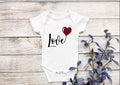 Love Balloon Bodysuit/ Onesie