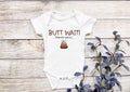 butt wait there's more poop Bodysuit/ Onesie