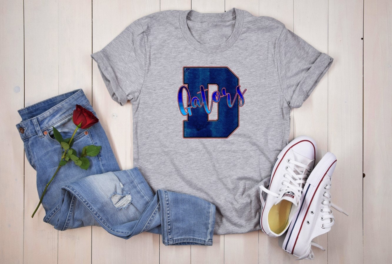 Dickinson Gators Big D Blue T-Shirt