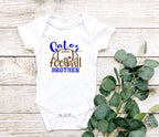 Gator Football Brother/Sister Baby Bodysuit/ Onesie