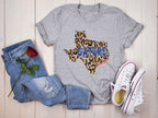 Dickinson Gators Leopard Texas T-Shirt