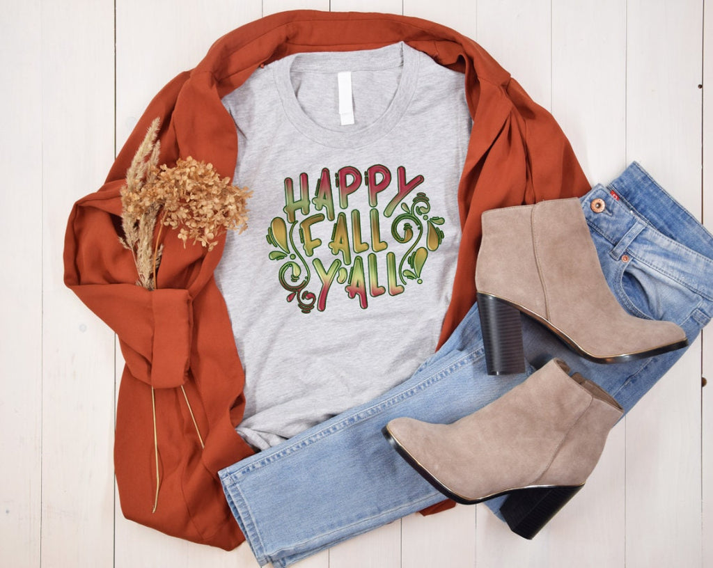 Happy Fall Y'all Fall shirt