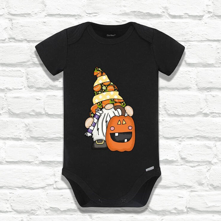 Gnome Halloween Baby Bodysuit/Onesie