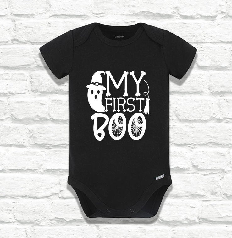 My 1st Boo Halloween Baby Bodysuit/Onesie