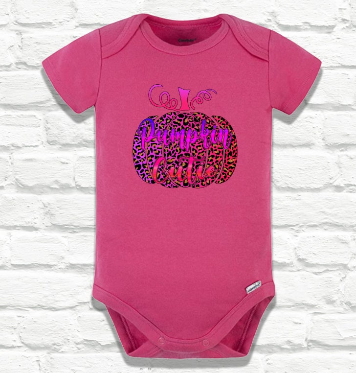 Pumpkin Cutie Halloween Baby Bodysuit/Onesie