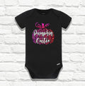 Pumpkin Cutie Halloween Baby Bodysuit/Onesie