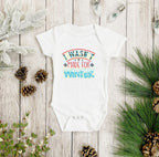 I wasn't made for Winter Christmas Baby Bodysuit/ Onesie