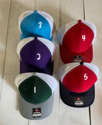 Smokin' Hot Grill Master Leather Patch Hat - Richardson 112 Snapback Trucker Hat | Richardson 112 Snapback Trucker Hat | Dad Hat | Patch Hat