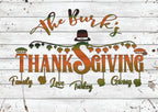 Thanksgiving Personalized Tray | Glass Cutting Board | Cutting Boards | Cutting Board Personalized