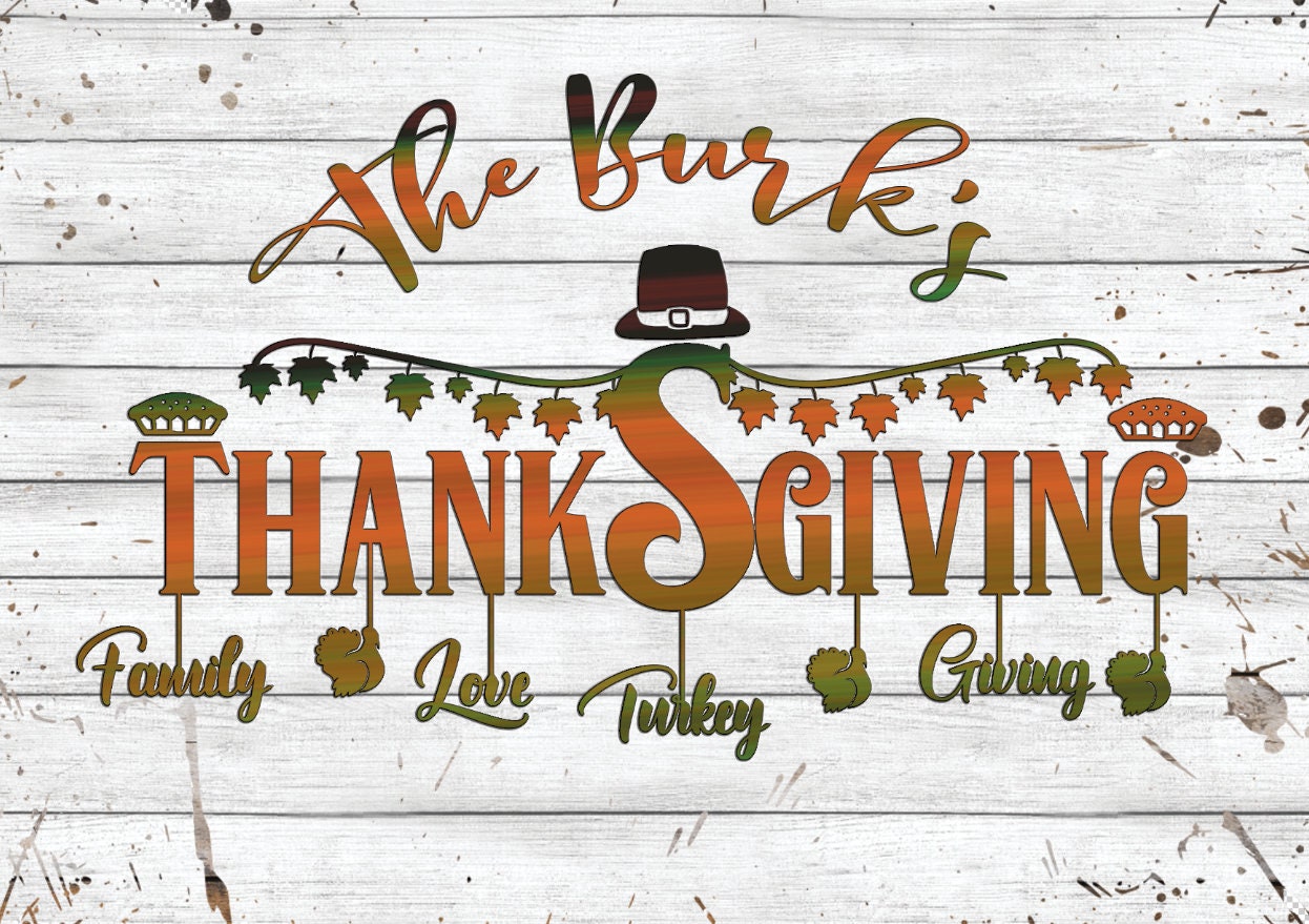 Thanksgiving Personalized Tray | Glass Cutting Board | Cutting Boards | Cutting Board Personalized