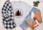 Plaid Leopard Christmas Tree T-Shirt, Girl Who Loves Christmas