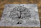 Modern Family Personalized Glass Cutting Board | Personalized Glass Cutting Board | Cutting Boards | Cutting Board Personalized