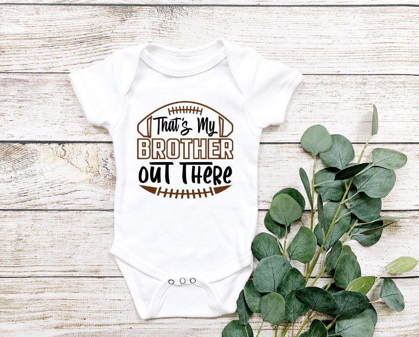 Football Brother Baby Onesie | Game Day Outfit