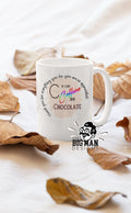 Teacher Mug| C is for Caffeine and Chocolate | Funny Mug