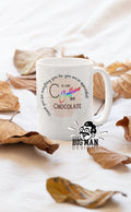 Teacher Mug| C is for Caffeine and Chocolate | Funny Mug