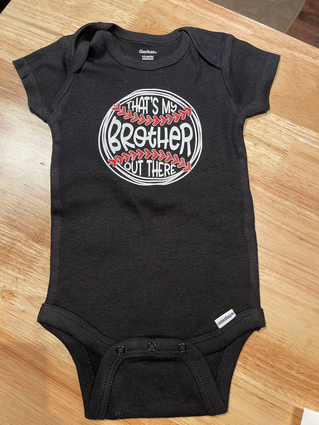 Softball Sister Baby Bodysuit | Gerber Onesie