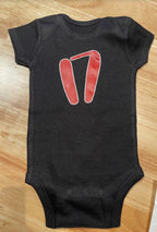 Hey Batter Baseball Baby Onesie, Baseball Outfit