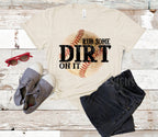 Rub Some Dirt on It Baseball T-Shirt | Unisex Bella Canvas