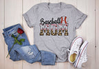 Baseball Mom Life T-Shirt | Sublimation Print, Unisex Fit