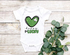 Happy Go Lucky St. Patrick's Day Baby Bodysuit/ Onesie