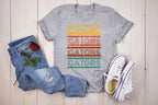 Retro Gators T-Shirt | Dickinson Gators Vintage Tee

🐊 Show Your Gator Pride in Retro Style! 🐊

Support the Dickinson Gators with this stylish Retro Gators T-Shirt! Featuring the word "Gators" in bold, vintage-inspired lettering with a colorful yellow, orange, red, and green gradient, this tee is perfect for game days, spirit wear, or everyday casual style.