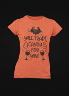 Will Trade Candy for Wine Halloween T-Shirt - Heather Orange Tee - Spooky Season Shirt
🎃 Get Ready for Spooky Season! 🎃
Celebrate Halloween in style with our Heather Orange Halloween T-Shirt! Perfect for pumpkin patches, haunted houses, and trick-or-treating, this 100% cotton tee features a high-quality Direct to Film (DTF) print for a bold, long-lasting design.