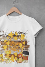 Happy Fall - 2 Designs- Thanksgiving Woman's Fall Shirt