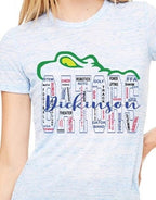 Dickinson Gators Clubs Band Football Ag Sports Cheer Dance T-Shirt