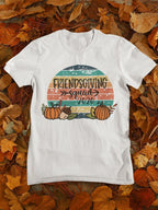 Friendsgiving Squad Thanksgiving Woman's Fall Shirt