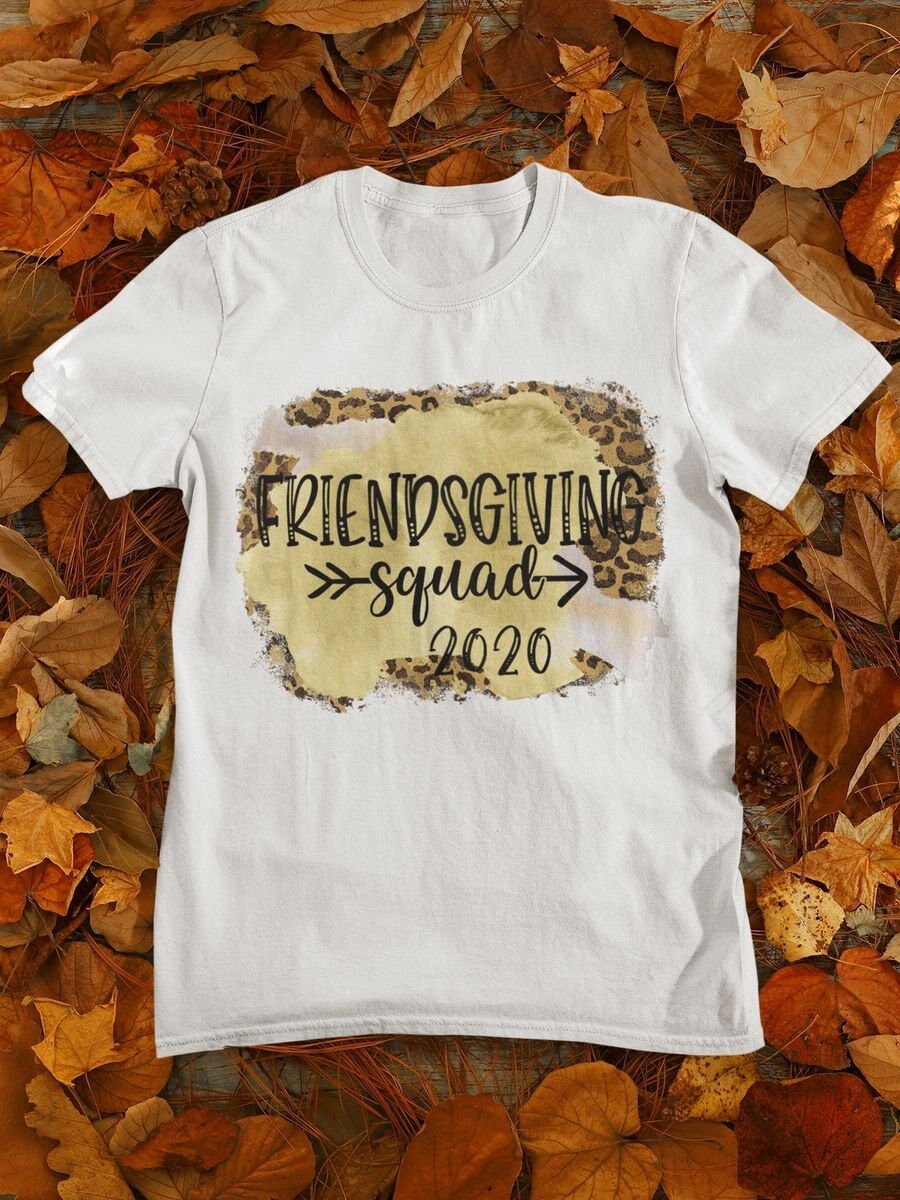 Friendsgiving Squad Thanksgiving Woman's Fall Shirt