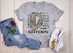 Dickinson Gators T-Shirt, Doodle Design, Soft Unisex Fit