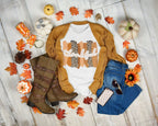 Thankful Autumn / Fall Cheetah Print T Shirt