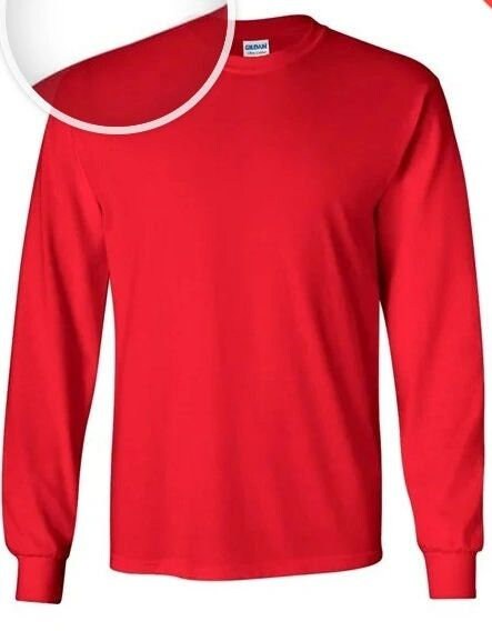 Merry Christmas Santa Sleigh Long Sleeve Cotton Shirt