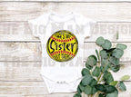 Softball Sister Baby Bodysuit | Gerber Onesie