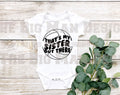 That's my Sister Out there Volleyball Baby Bodysuit/ Onesie / baby girl volleyball outfit/ baby boy volleyball outfit
