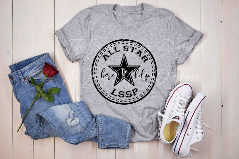 All Star School Psychologist & Ed Diag Appreciation Tee - DTF Printed

Description:
Honor the unsung heroes of education with our All Star Appreciation Tee—designed for both school psychologists (LSSPs) and educational diagnosticians. While LSSPs (school psychologists) work closely with students to foster success, educational diagnosticians specialize in evaluating and supporting learning needs. This refined tee celebrates both roles with a dignified design and a heartfelt message.