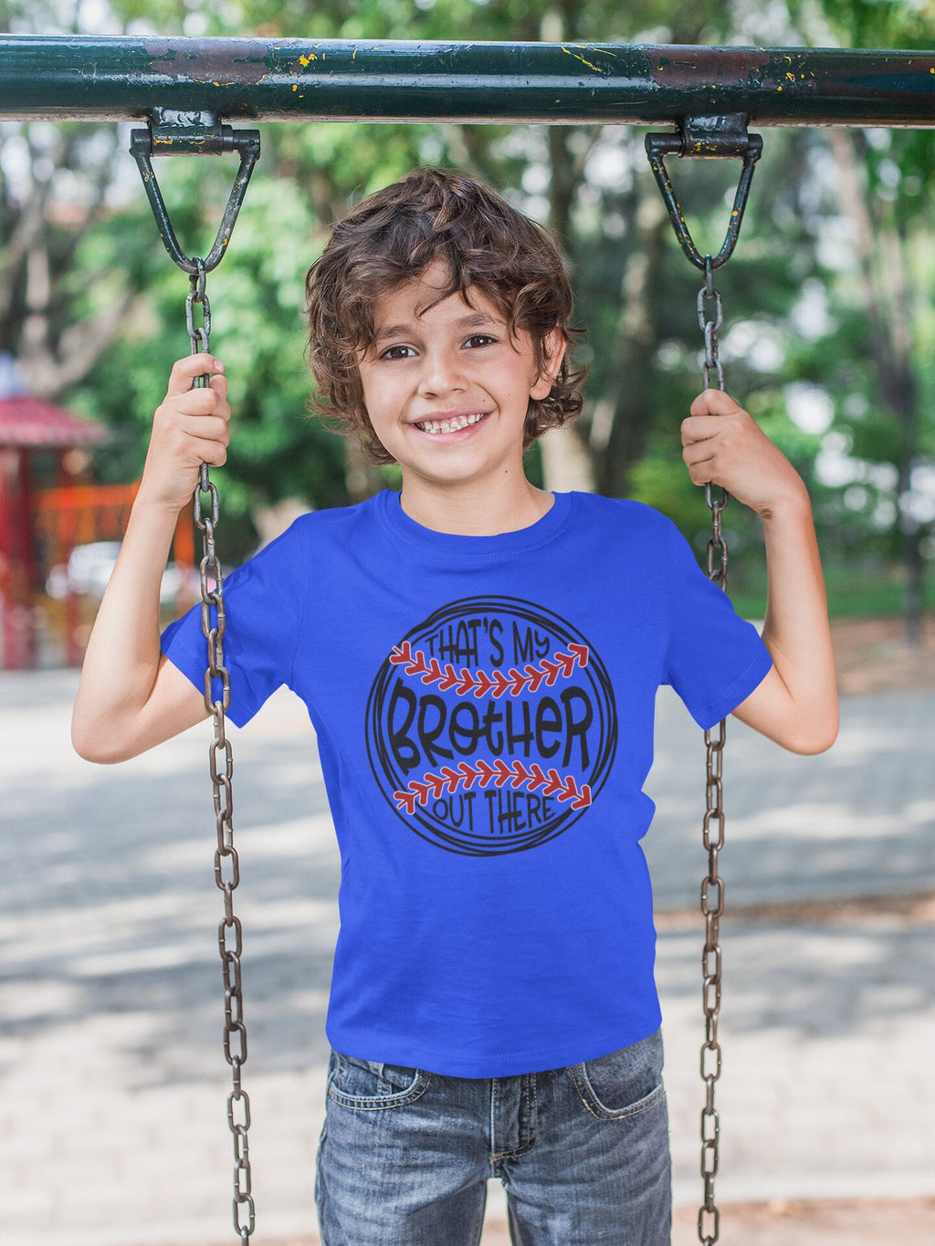 That's My Brother Baseball Kids T-shirt