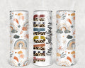 Teacher Appreciation Boho Style Personalized 20 oz skinny Tumbler