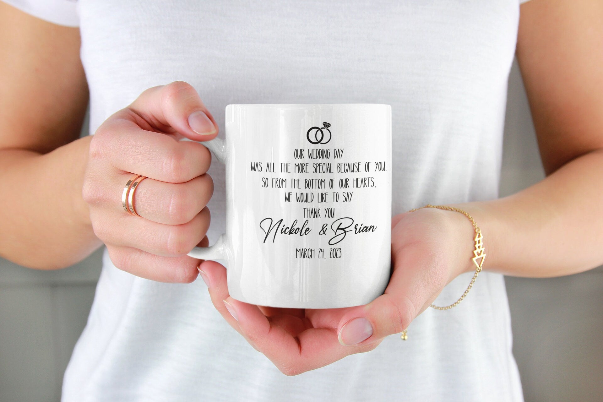 Personalized Officiant Mug | Wedding Day Gift, Dye Sublimation
