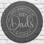Personalized Stone Coasters | Father's Day Gifts | Custom Slate Coasters | Drink Coaster | Table Coaster | Gift for Dad