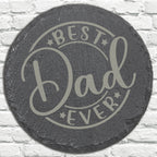 Personalized Stone Coasters | Father's Day Gifts | Custom Slate Coasters | Drink Coaster | Table Coaster | Gift for Dad