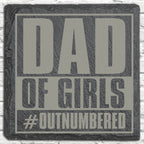 Personalized Stone Coasters | Father's Day Gifts | Custom Slate Coasters | Drink Coaster | Table Coaster | Gift for Dad