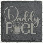 Personalized Stone Coasters | Father's Day Gifts | Custom Slate Coasters | Drink Coaster | Table Coaster | Gift for Dad